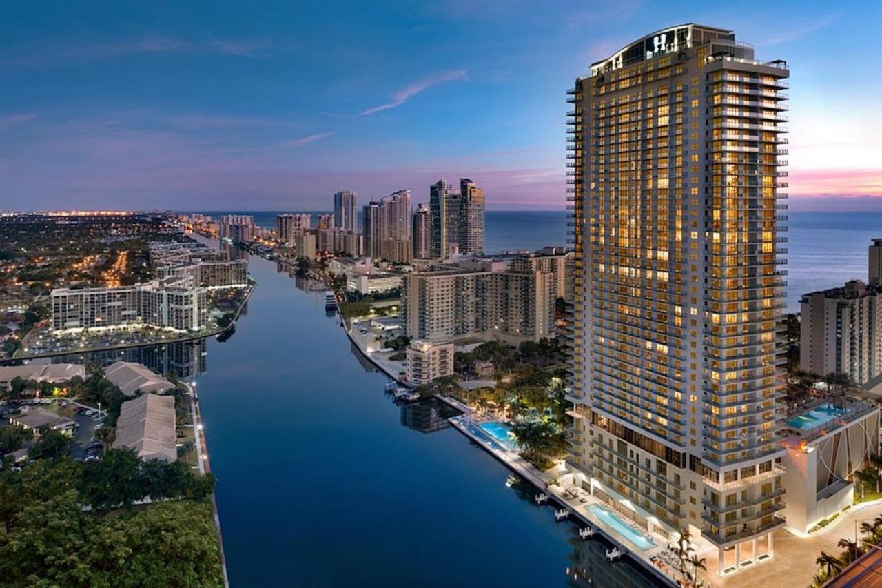 Hyde Beach House - Luxury 2-Bedroom - Gorgeous View - Resort Amenities - Rooftop Pool - Hot Tub - Tennis Court - Minutes To The Ocean ハリウッド エクステリア 写真