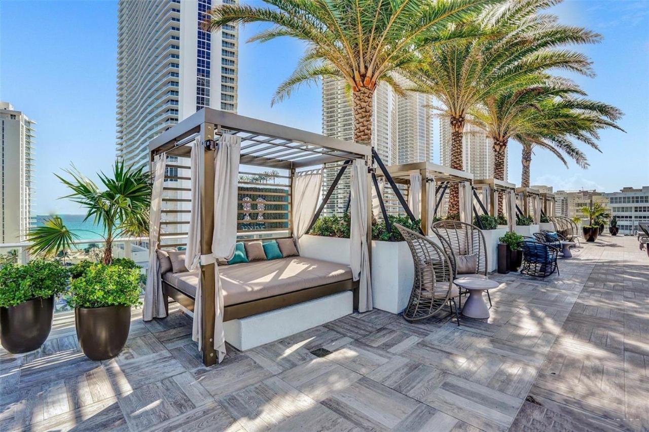 Hyde Beach House - Luxury 2-Bedroom - Gorgeous View - Resort Amenities - Rooftop Pool - Hot Tub - Tennis Court - Minutes To The Ocean ハリウッド エクステリア 写真
