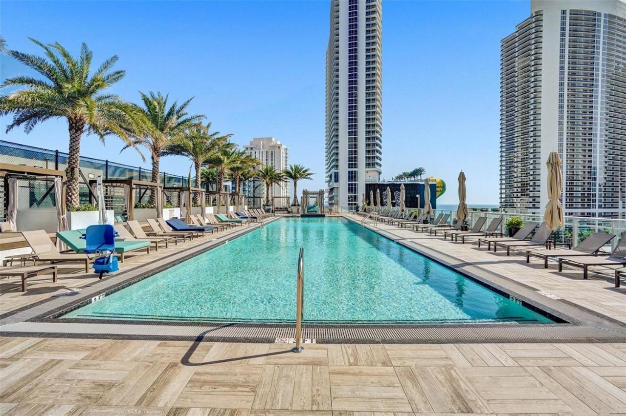 Hyde Beach House - Luxury 2-Bedroom - Gorgeous View - Resort Amenities - Rooftop Pool - Hot Tub - Tennis Court - Minutes To The Ocean ハリウッド エクステリア 写真