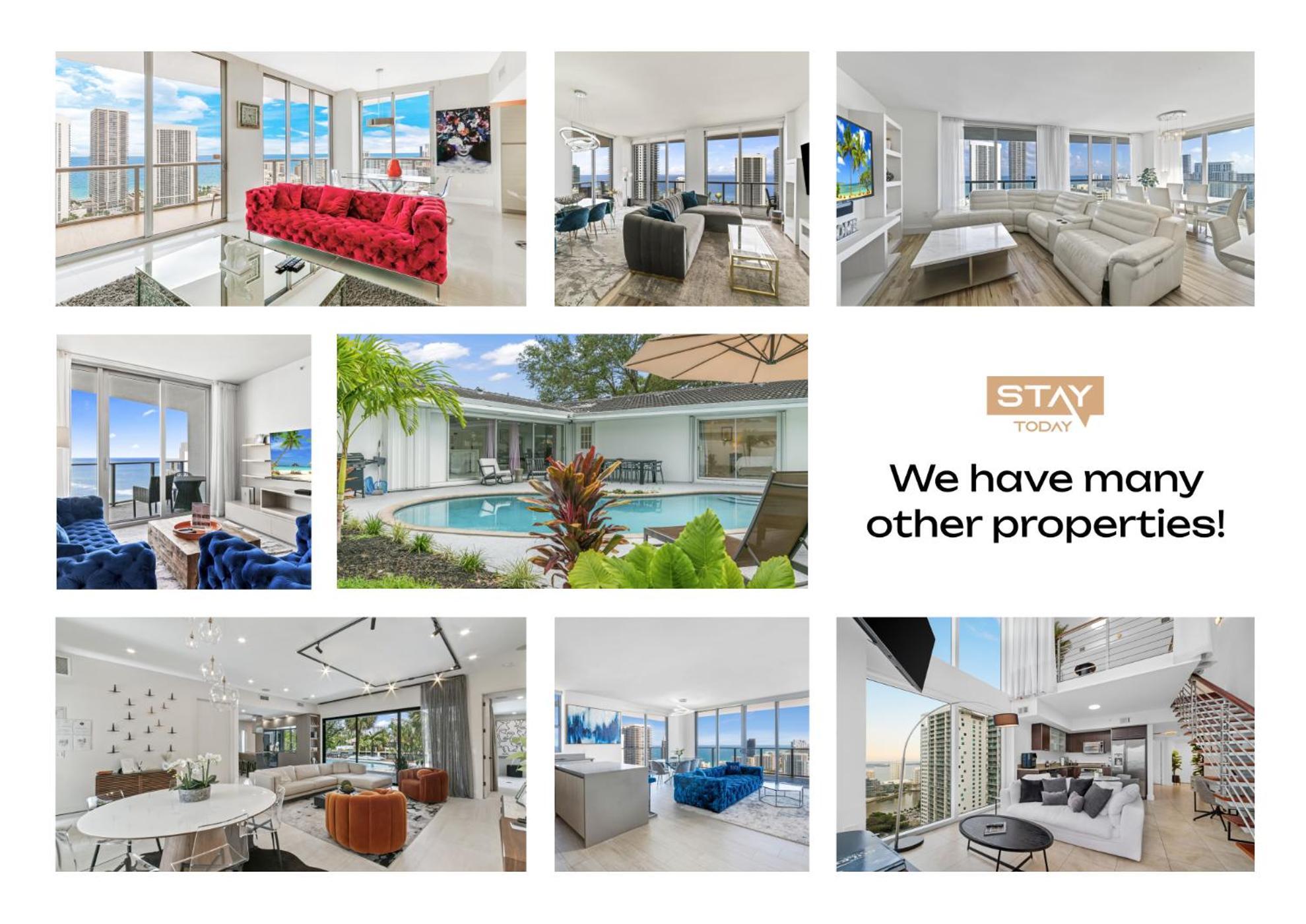Hyde Beach House - Luxury 2-Bedroom - Gorgeous View - Resort Amenities - Rooftop Pool - Hot Tub - Tennis Court - Minutes To The Ocean ハリウッド エクステリア 写真